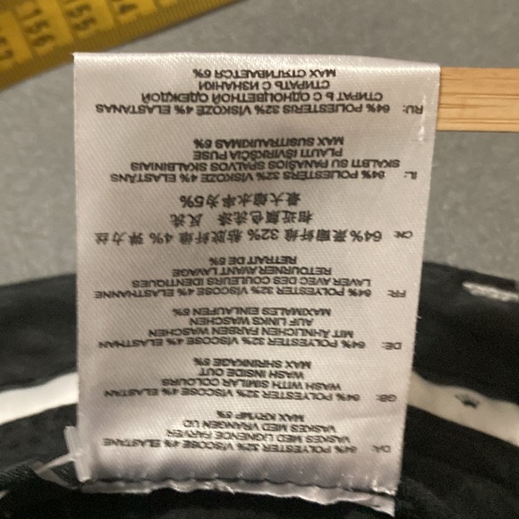 Juke de Luxe light gray trousers size 31-32  64%polyester 32%viscose 5% spandex - Picture 9 of 9